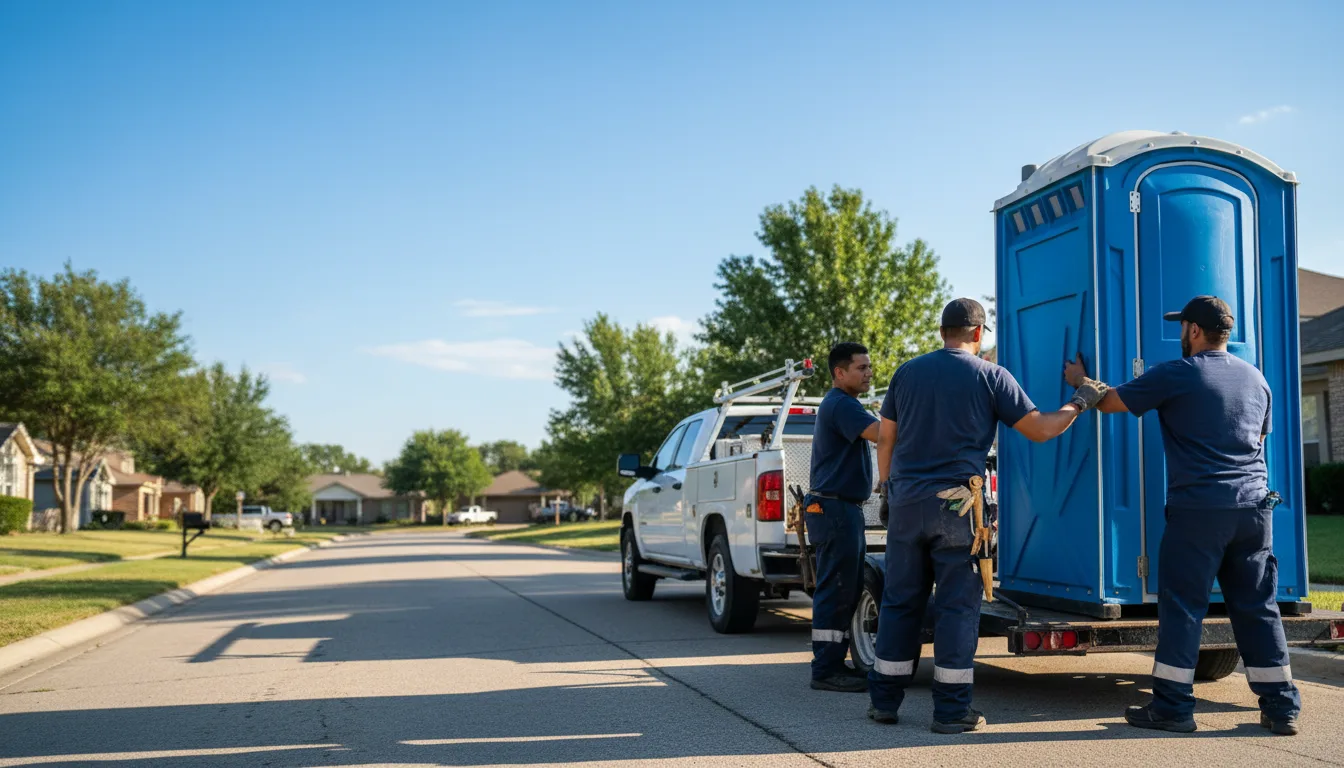 Portable Toilet Rental in Texarkana, TX near me
